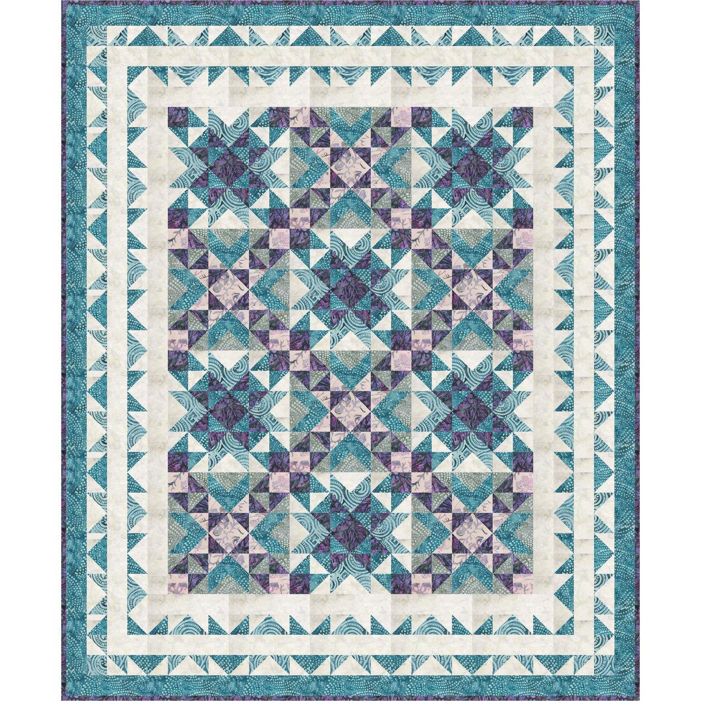 Sea Breeze Quilt Pattern FHD-208 - Paper Pattern