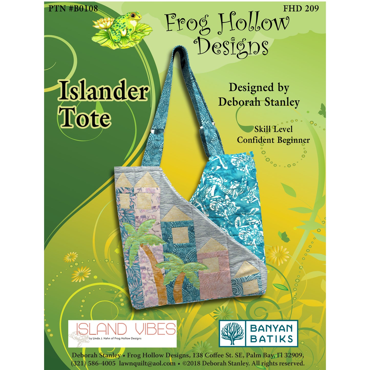 Islander Tote Pattern FHD-209 - Paper Pattern