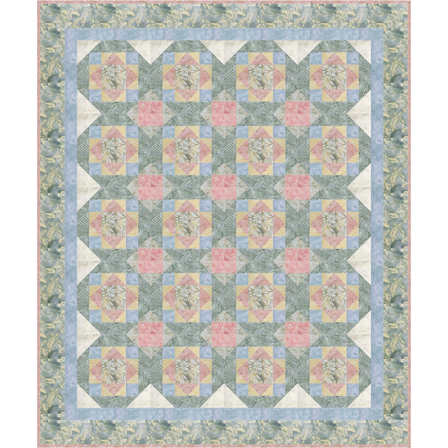 Castaway Cove Quilt Pattern FHD-210 - Paper Pattern