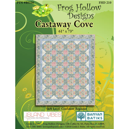 Castaway Cove Quilt Pattern FHD-210w  - Wholesale Product