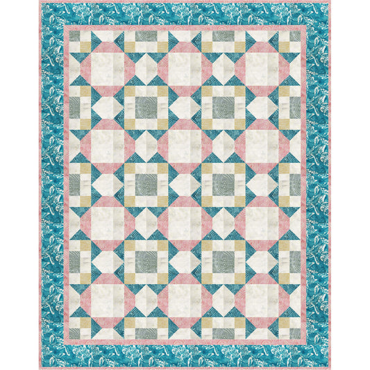 Ocean Commotion Quilt FHD-212e - Downloadable Pattern