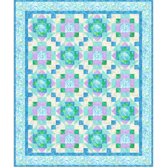 Tranquil Seas Quilt Pattern FHD-301 - Paper Pattern