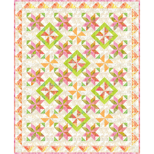 Lime Twist Quilt FHD-303e - Downloadable Pattern