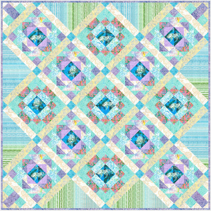 Beach Day Quilt Pattern FHD-304 - Paper Pattern