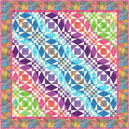 Pathway through the Storm Quilt Pattern FHD-409 - Paper Pattern