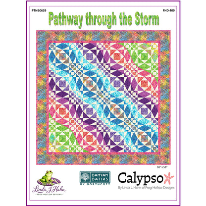Pathway through the Storm Quilt Pattern FHD-409 - Paper Pattern