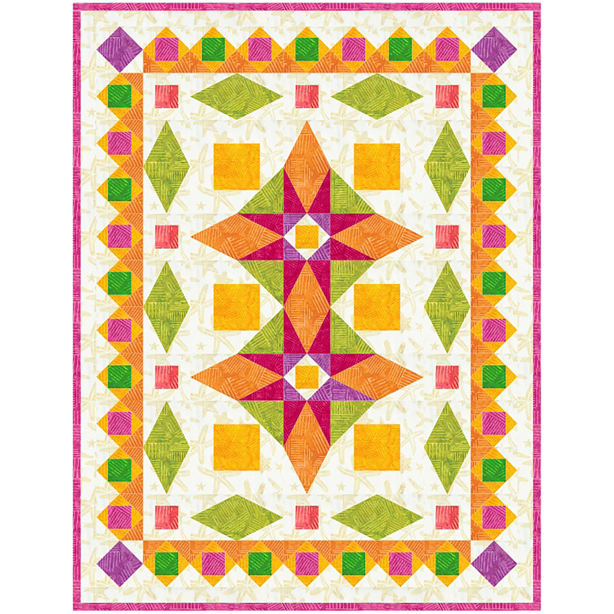 Majesty of the Seas Quilt Pattern FHD-410 - Paper Pattern