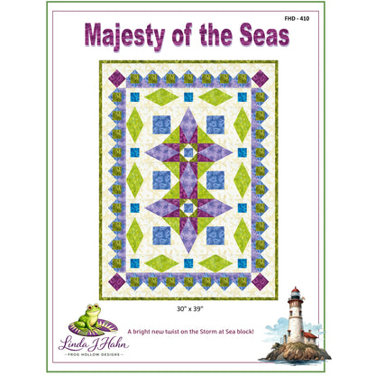 Majesty of the Seas Quilt Pattern FHD-410 - Paper Pattern
