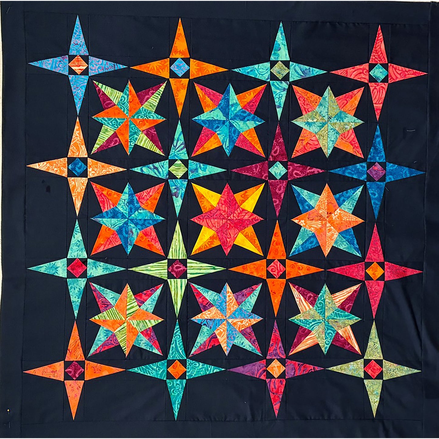 Color Fusion Quilt FHD-412e - Downloadable Pattern