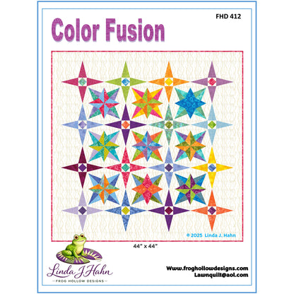 Color Fusion Quilt FHD-412e - Downloadable Pattern