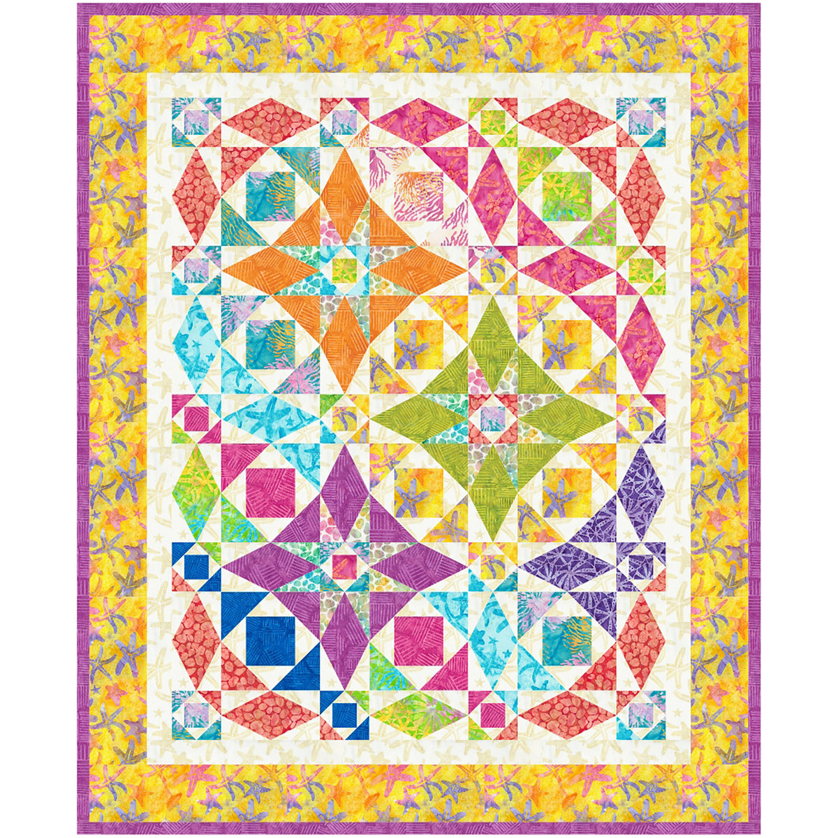 Yo Ho Ho & a Tropical Storm Quilt Pattern FHD-416w - Wholesale Product