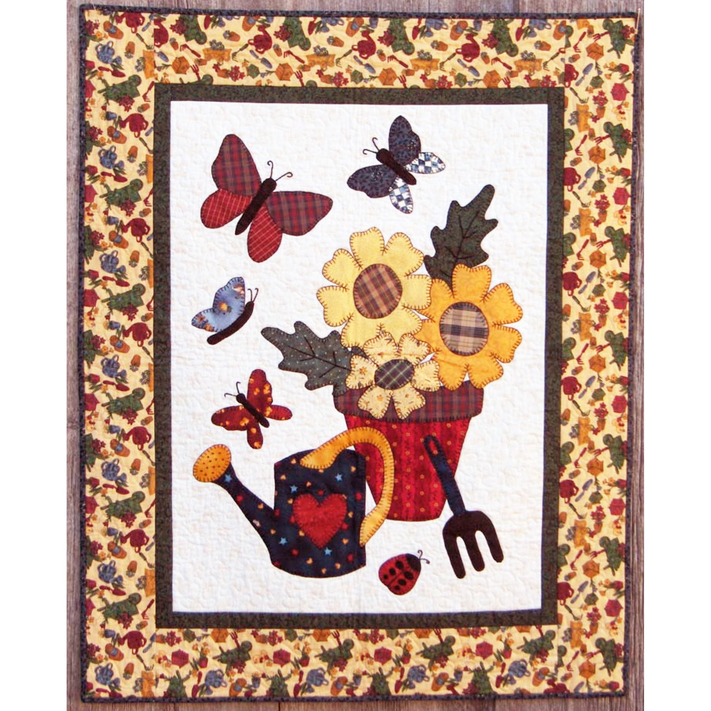 Butterfly Spring Quilt Pattern FRD-1001 - Paper Pattern