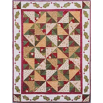 Garlands of Holly Quilt FRD-1110e - Downloadable Pattern