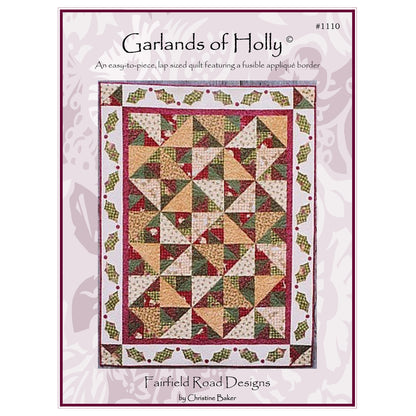 Garlands of Holly Quilt FRD-1110e - Downloadable Pattern