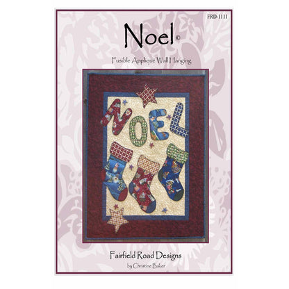 Cover image of pattern for Noel quilt.