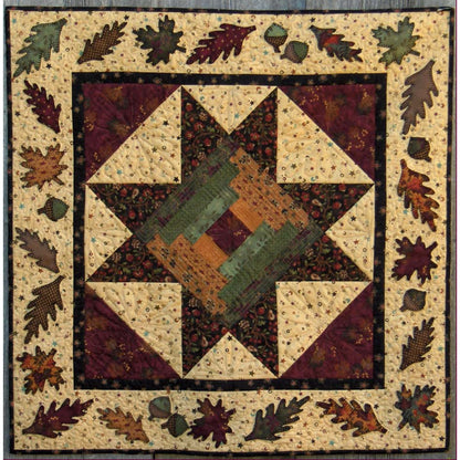 Autumn Star Quilt Pattern FRD-1115 - Paper Pattern