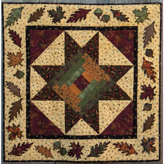 Autumn Star Quilt  FRD-1115e - Downloadable Pattern