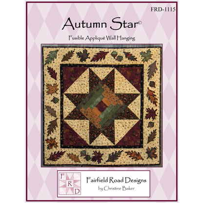 Autumn Star Quilt Pattern FRD-1115 - Paper Pattern