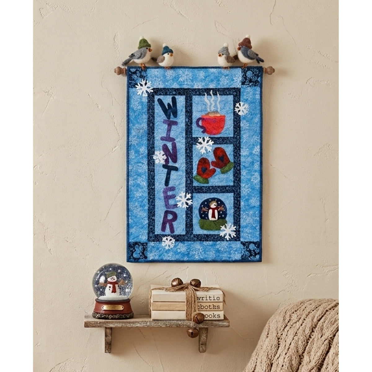 Winter Warm-Ups Quilt Pattern FRD-1118w  - Wholesale Product