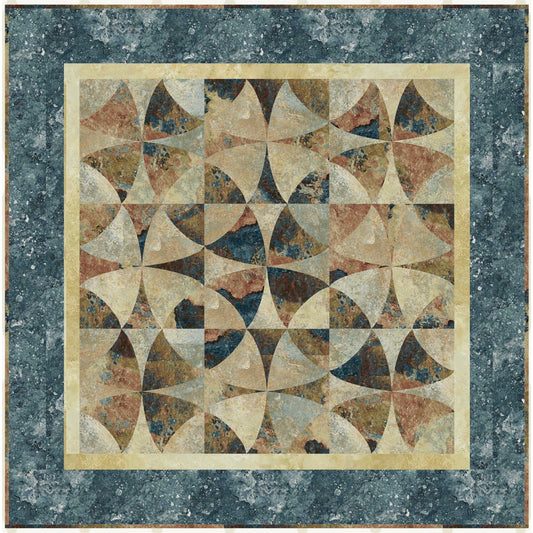 Stone Circles Quilt FRD-1119e - Downloadable Pattern