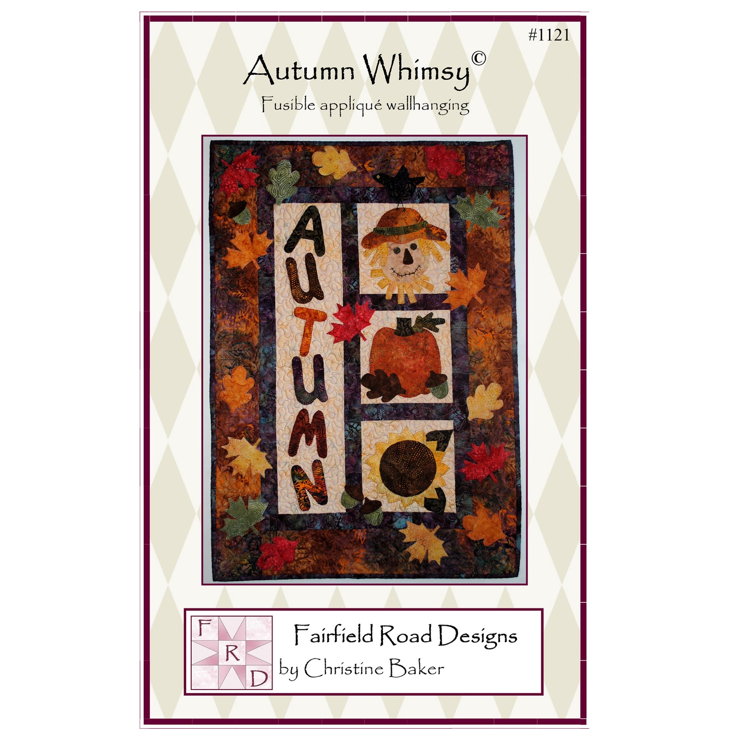 Cover image of pattern for Autumn Whimsy Wall Hanging.