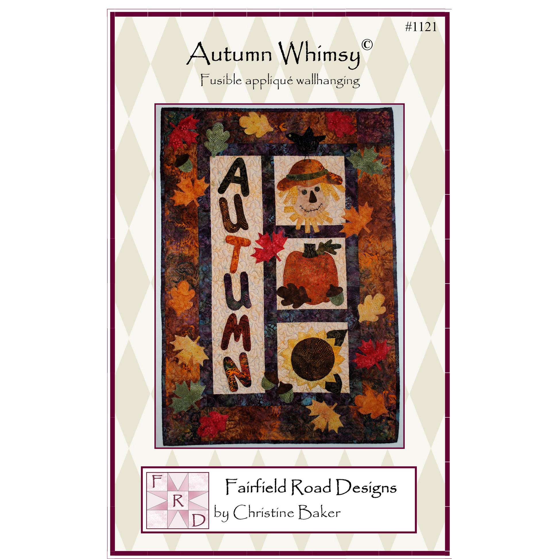 Cover image of pattern for Autumn Whimsy Wall Hanging.