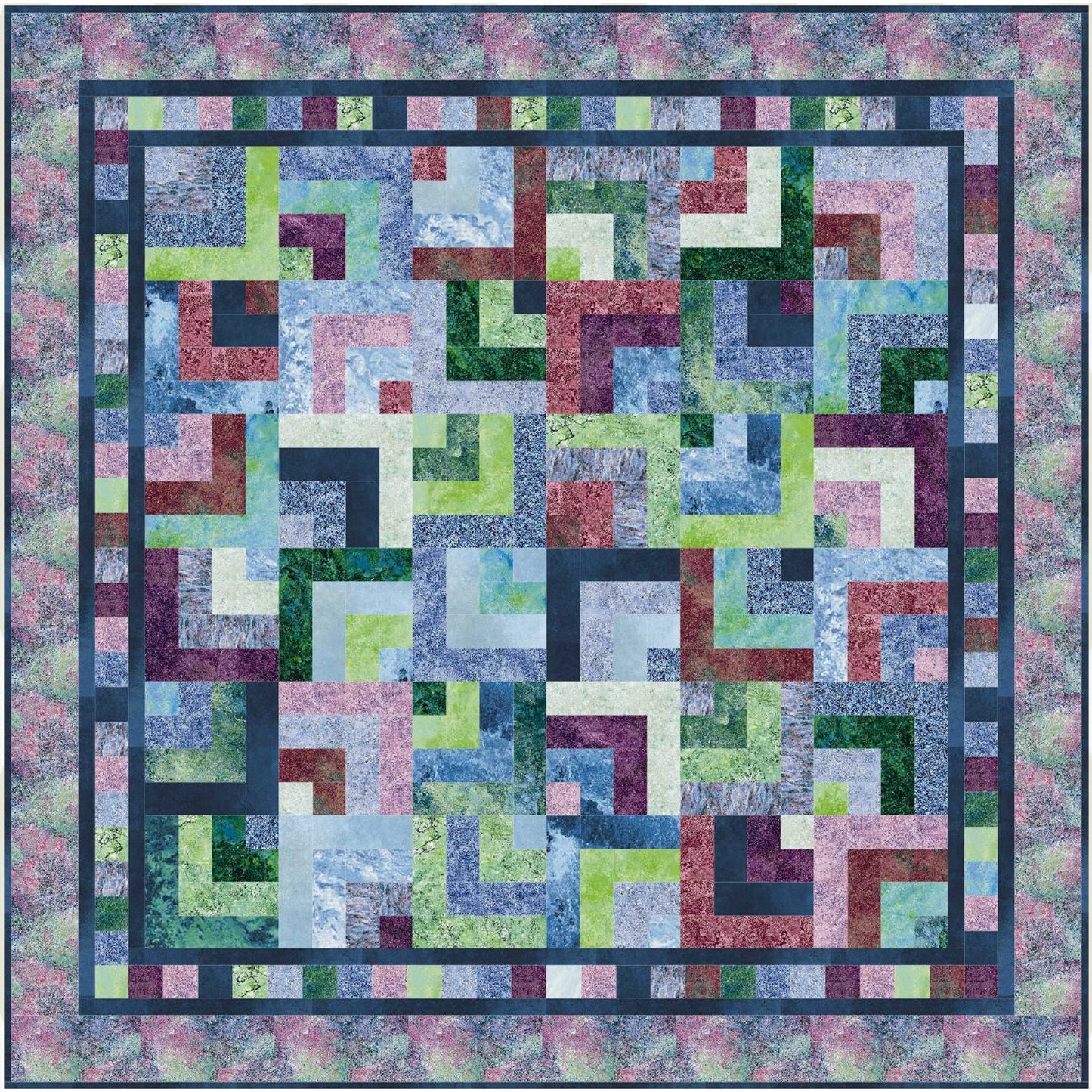 Cornerstones Quilt FRD-1122e - Downloadable Pattern