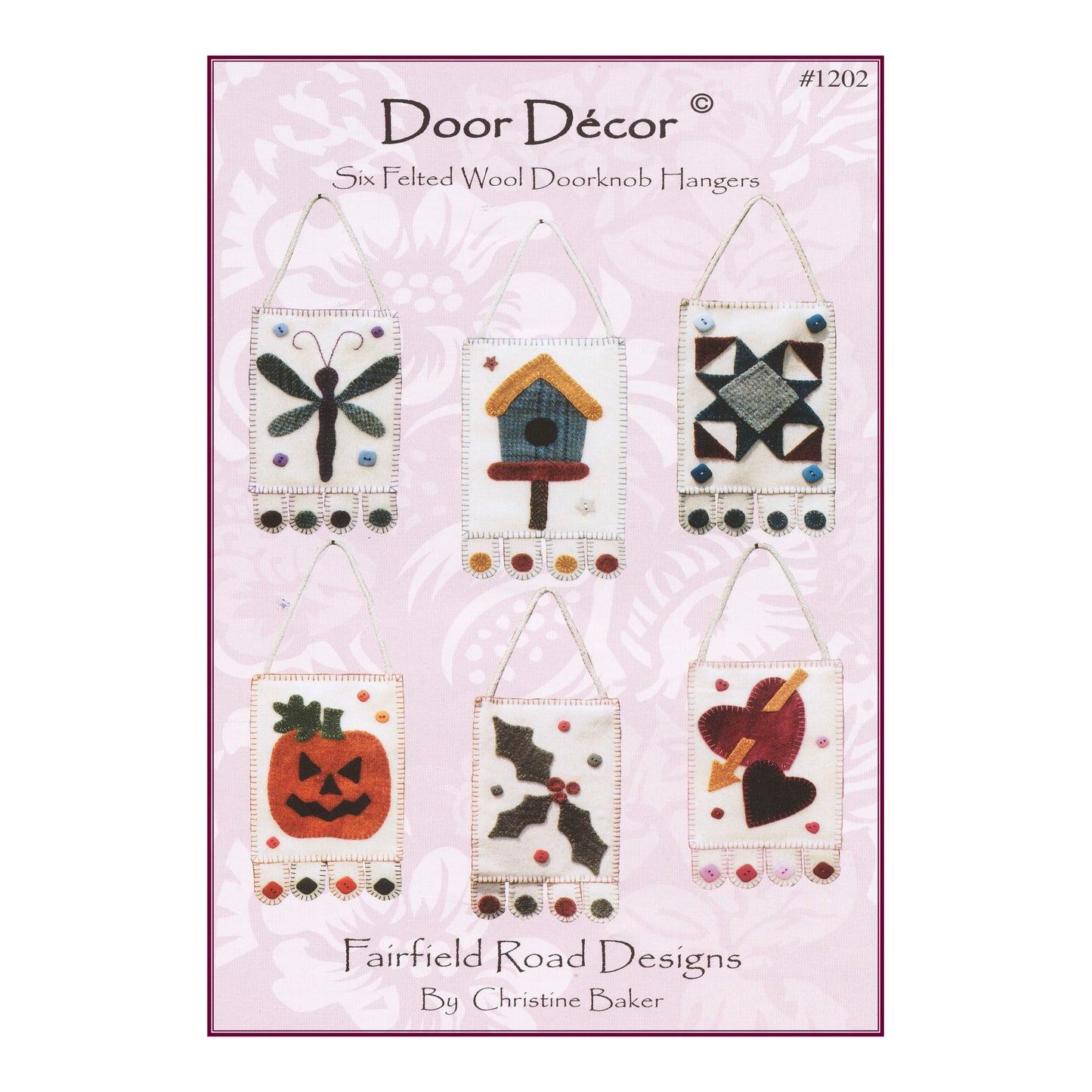 Door Decor Pattern FRD-1202 - Paper Pattern