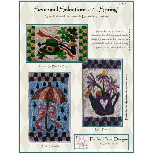 Seasonal Selection #2 - Spring Pattern FRD-1317 - Paper Pattern