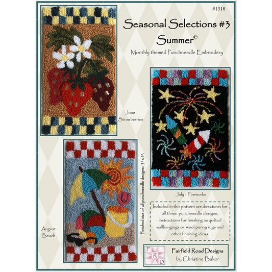 Seasonal Selections #3 -Summer Pattern FRD-1318 - Paper Pattern