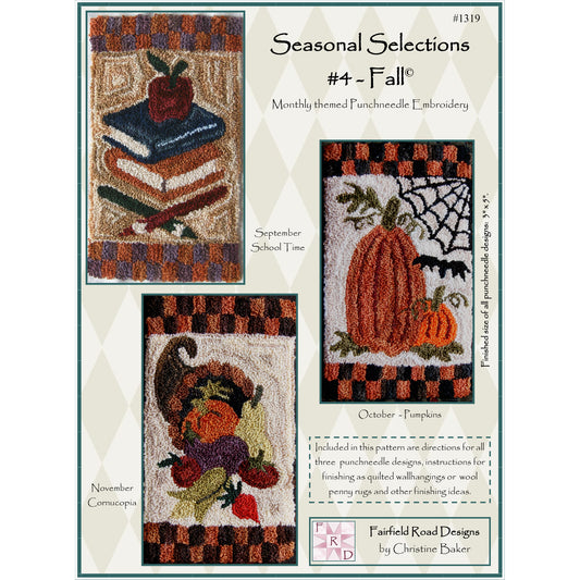 Seasonal Selections #4 - Fall Pattern FRD-1319 - Paper Pattern