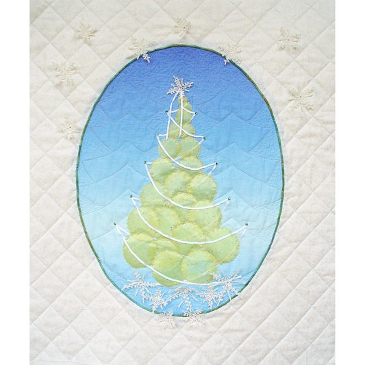 Christmas Snow Wall Hanging GGA-1302e - Downloadable Pattern