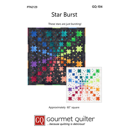 Star Burst Quilt GQ-104e - Downloadable Pattern