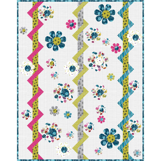 Summer Vine Quilt GQ-109e - Downloadable Pattern