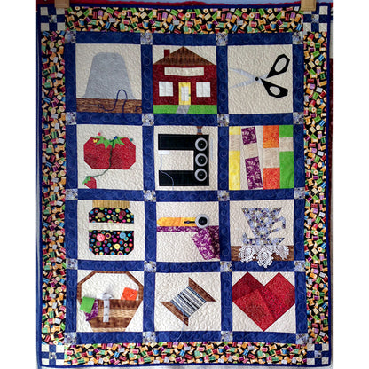 My Playroom Quilt Pattern GR-101 - Paper Pattern