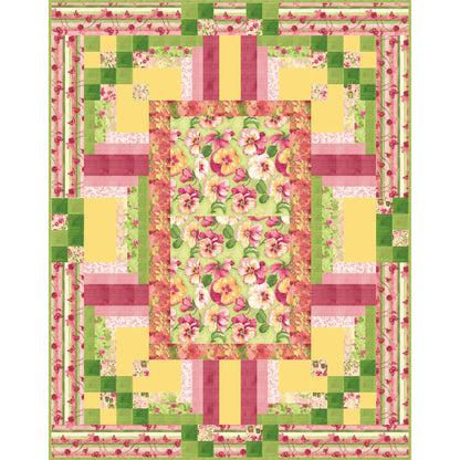 Bouquet for Nana Quilt Pattern GTD-107 - Paper Pattern