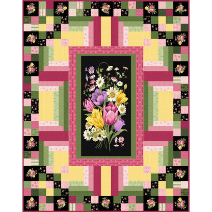 Bouquet for Nana Quilt Pattern GTD-107 - Paper Pattern