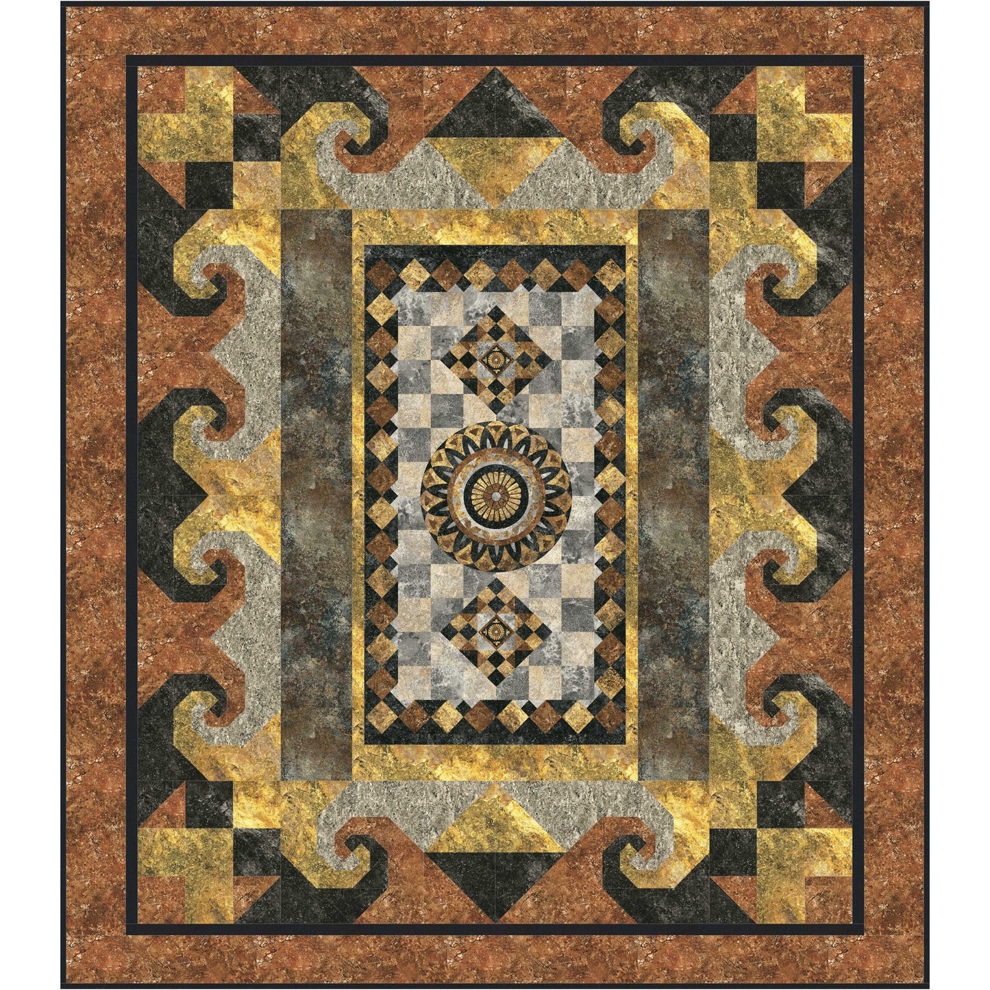 Pick-A-Panel Quilt Pattern GTD-120 - Paper Pattern