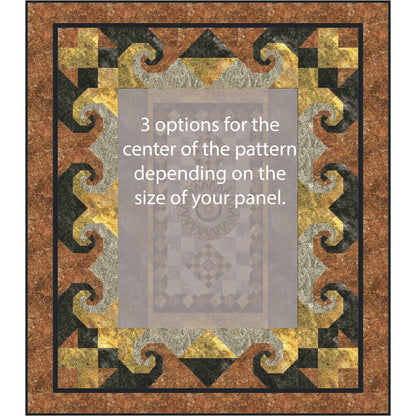 Pick-A-Panel Quilt Pattern GTD-120 - Paper Pattern