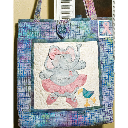 Ribbons of Hope Tote or Wall Hanging Pattern HBH-115 - Paper Pattern