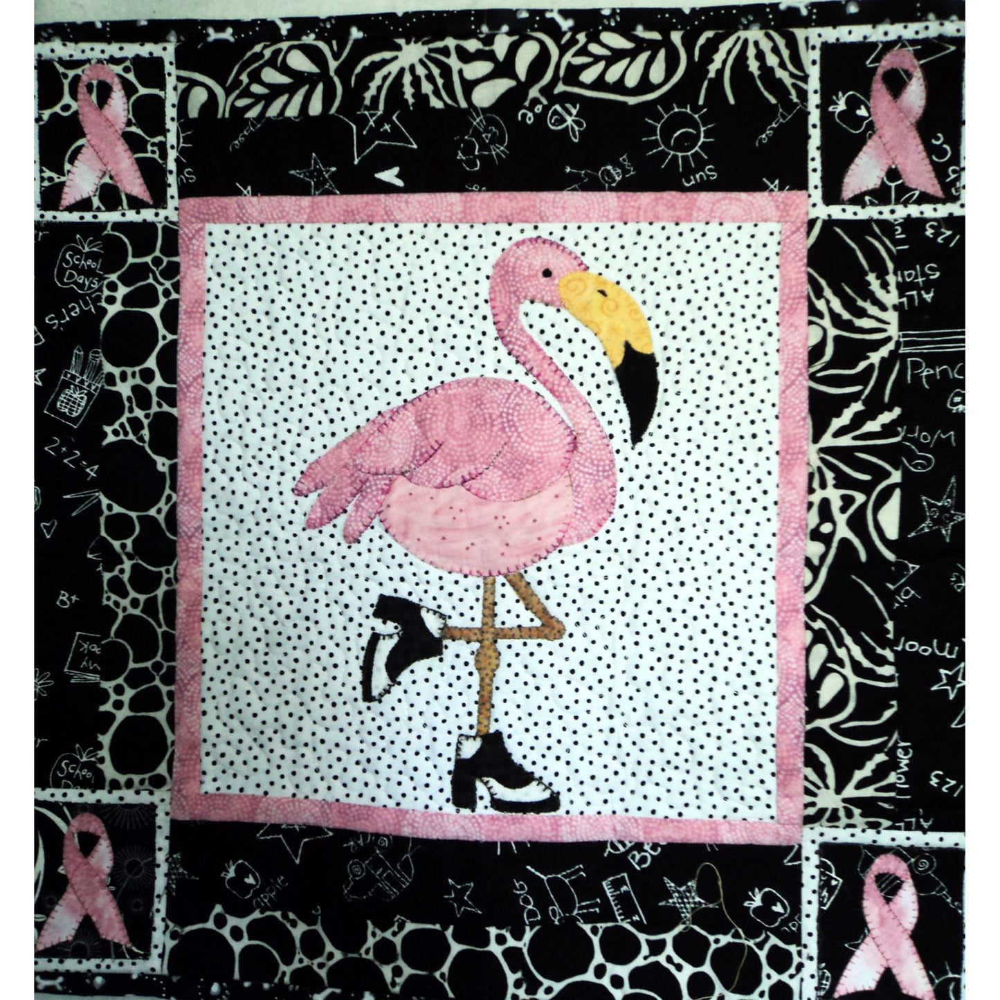 Ribbons of Hope Tote or Wall Hanging Pattern HBH-115 - Paper Pattern