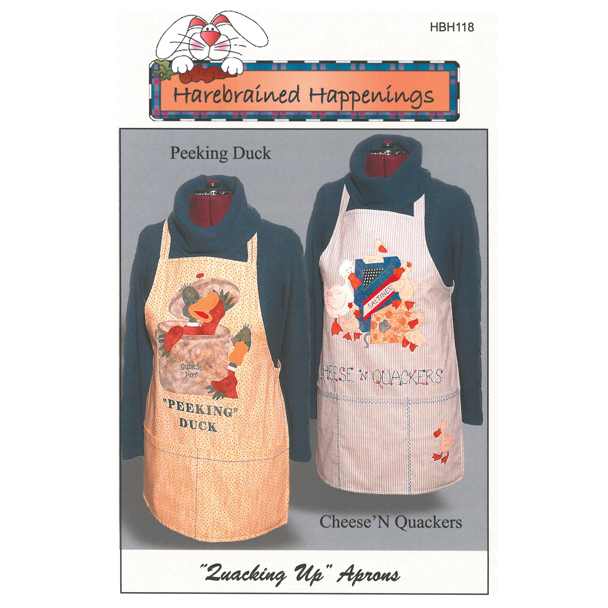 Cover image of pattern for "Quacking Up" Aprons.