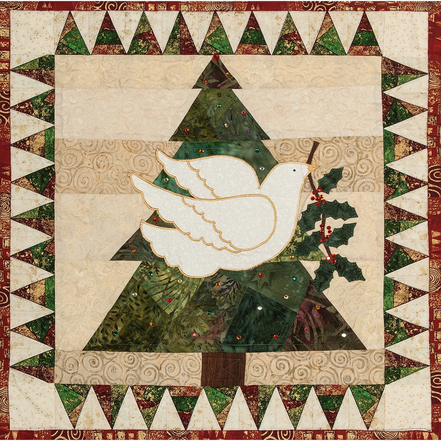 Happy Holly Days HBH-122e - Downloadable Pattern
