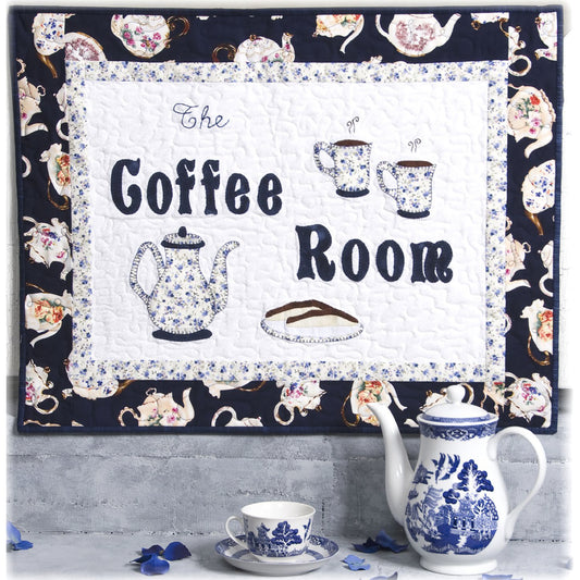 Coffee Room Wall Hanging Pattern HCH-009 - Paper Pattern