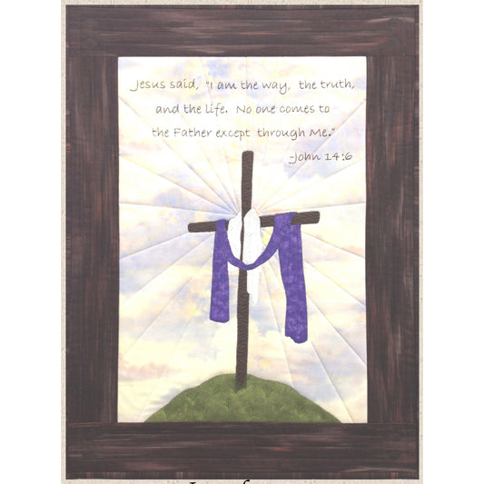 I Am the Way Wall Hanging HCH-011e - Downloadable Pattern