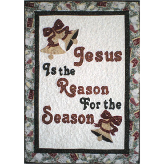 Jesus is the Reason Wall Hanging Pattern HCH-012 - Paper Pattern