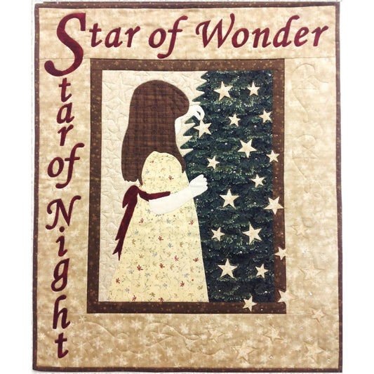 Star of Wonder Wall Hanging Pattern HCH-033 - Paper Pattern