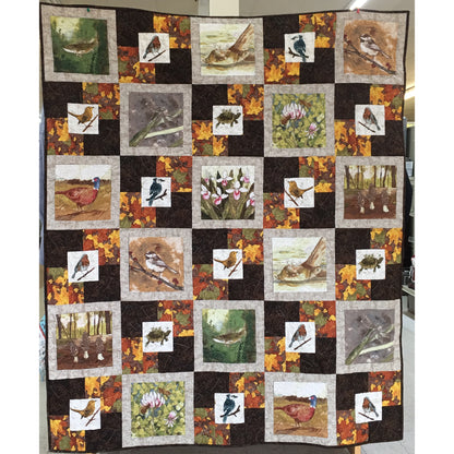 Fun With Squares Quilt Pattern HCL-102w  - Wholesale Product