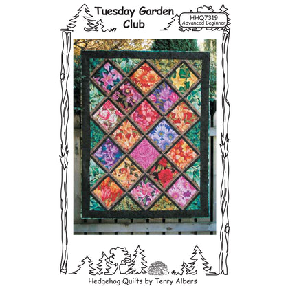 Tuesday Garden Club Quilt HHQ-7319e - Downloadable Pattern