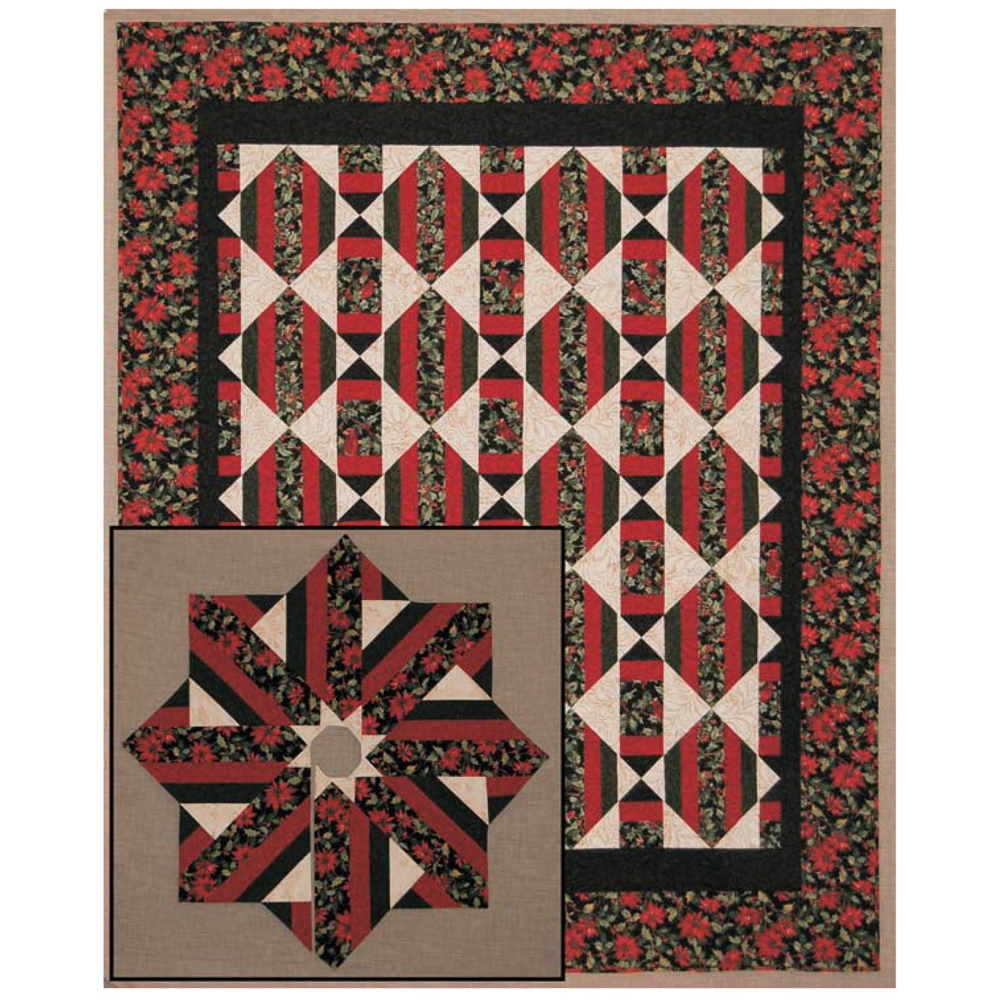 Fireside Christmas Pattern HHQ-7330 - Paper Pattern